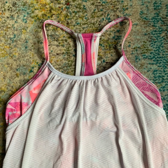 Ivivva by Lululemon Tank with Bra size 14! Cute 💞 - Picture 3 of 5